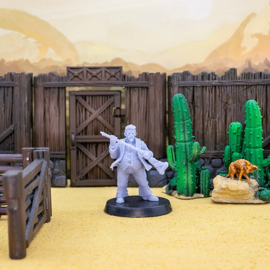 Nathaniel Cowboy Miniature -CastNPlay - We Print Miniatures