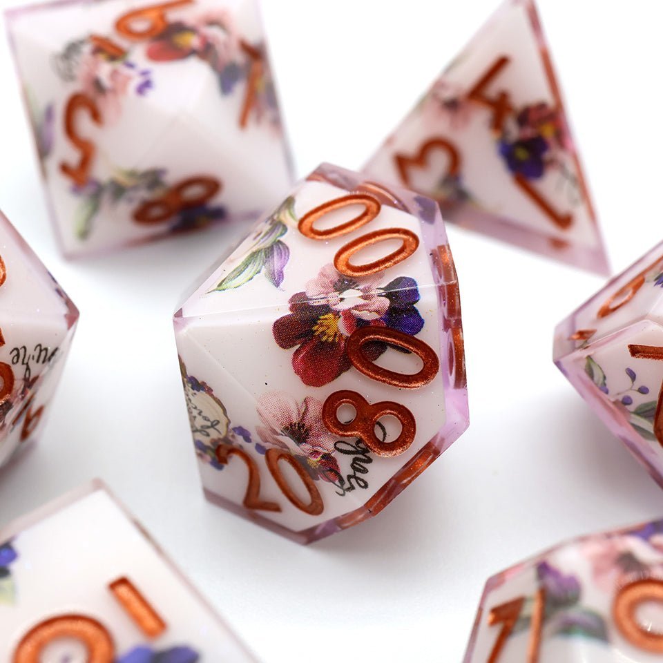 Natures Remedy | Art Core Dice| 7 Piece Set - Tabletop Dominion - We Print Miniatures