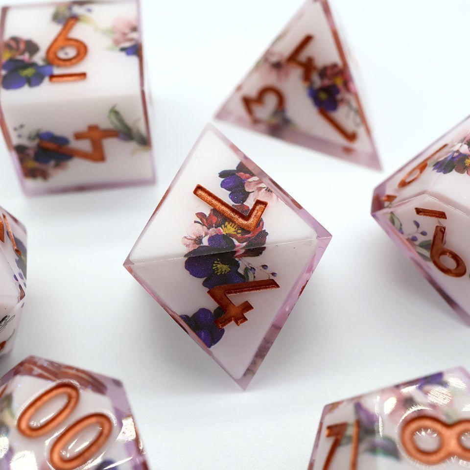 Natures Remedy | Art Core Dice| 7 Piece Set - Tabletop Dominion - We Print Miniatures