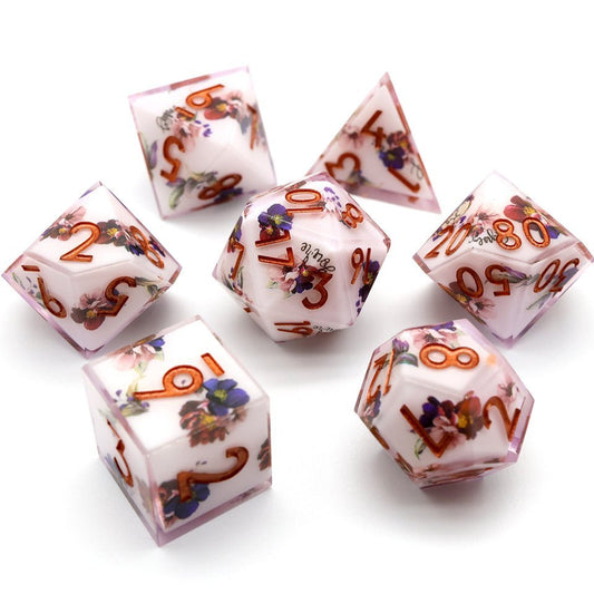 Natures Remedy | Art Core Dice| 7 Piece Set - Tabletop Dominion - We Print Miniatures