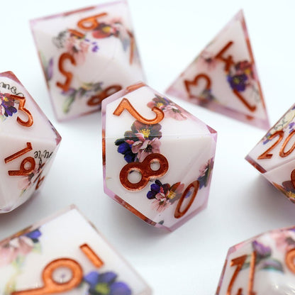Natures Remedy | Art Core Dice| 7 Piece Set - Tabletop Dominion - We Print Miniatures