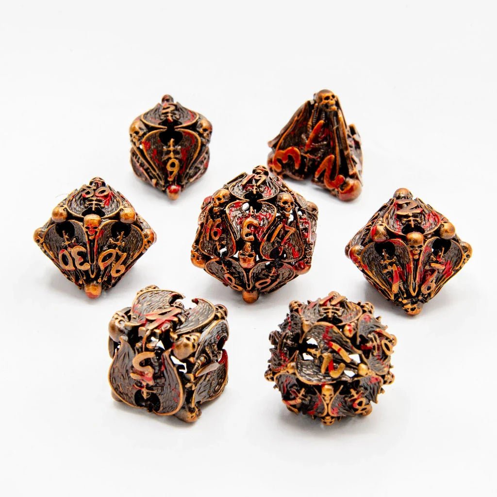 Necromancer's Gambit | Hollow Metal | 7 Piece Set - Tabletop Dominion - We Print Miniatures