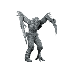 Necromorph Slasher 2 Miniature Sci - Fi Horror Alien - Papsikels Miniatures - We Print Miniatures