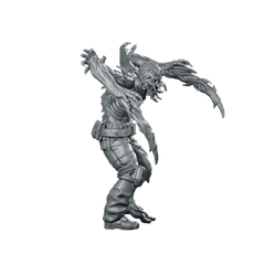 Necromorph Slasher 2 Miniature Sci - Fi Horror Alien - Papsikels Miniatures - We Print Miniatures