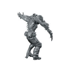 Necromorph Slasher 2 Miniature Sci - Fi Horror Alien - Papsikels Miniatures - We Print Miniatures