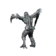 Necromorph Slasher 2 Miniature Sci - Fi Horror Alien - Papsikels Miniatures - We Print Miniatures