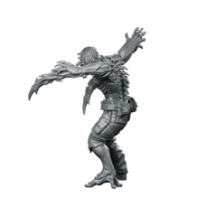 Necromorph Slasher 2 Miniature Sci - Fi Horror Alien - Papsikels Miniatures - We Print Miniatures
