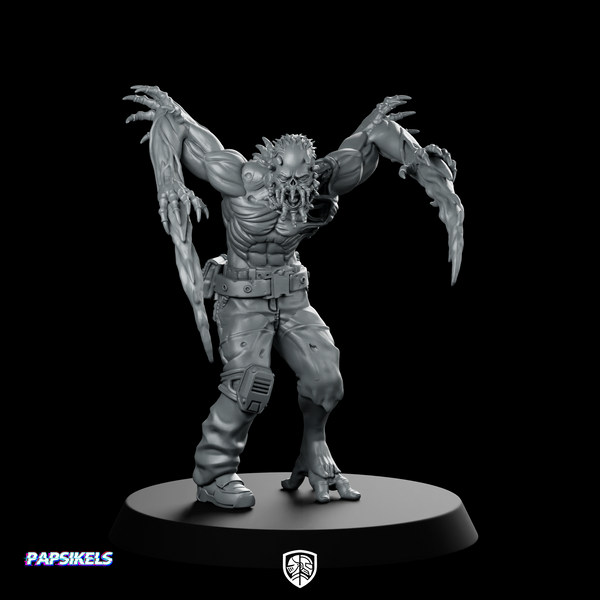 Necromorph Slasher 2 Miniature Sci-Fi Horror Alien