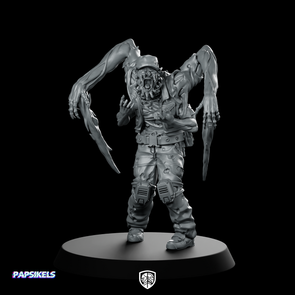 Necromorph Slasher 3 Miniature Sci-Fi Horror Alien