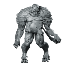 Necromorph Slasher 4 Miniature Horror Alien Brute - Papsikels Miniatures - We Print Miniatures
