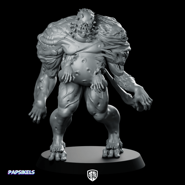 Necromorph Slasher 4 Miniature Horror Alien Brute - Papsikels Miniatures - We Print Miniatures