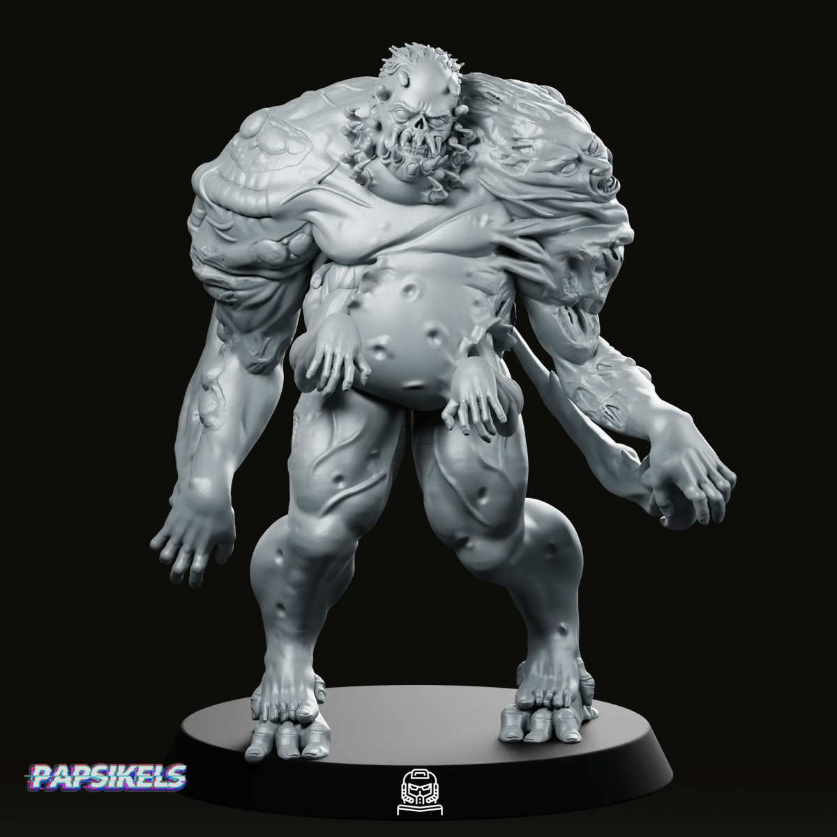 Necromorph Slasher 4 Miniature - Papsikels Miniatures - We Print Miniatures