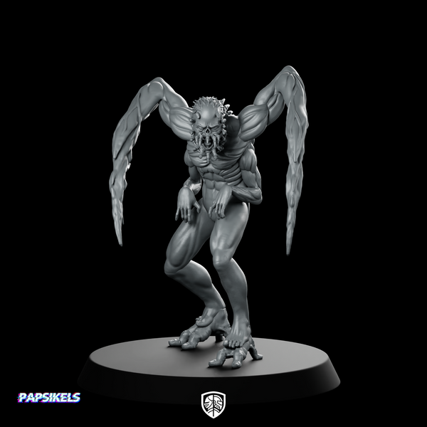 Necromorph Slasher 5 Miniature Alien Horror Creature