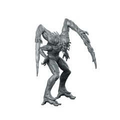 Necromorph Slasher 6 Miniature Sci - Fi Horror Alien - Papsikels Miniatures - We Print Miniatures