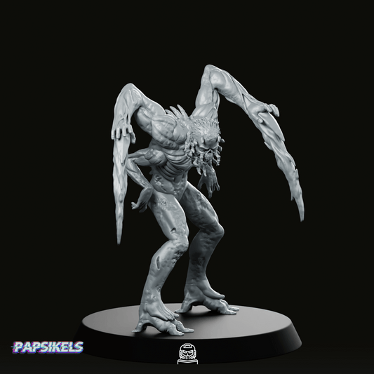 Necromorph Slasher 6 Miniature - Papsikels Miniatures - We Print Miniatures