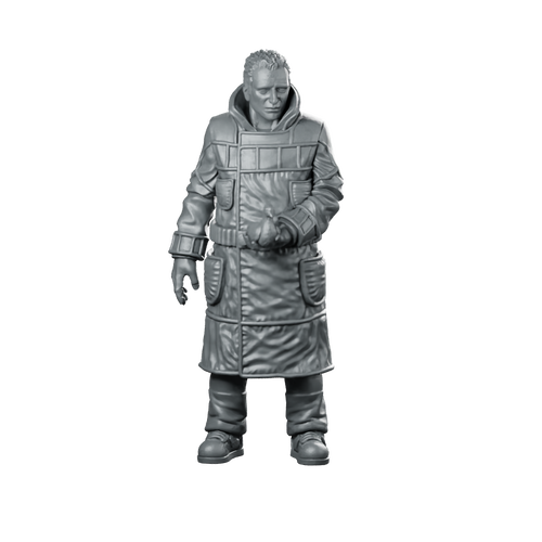 Nexus 6 Renegade Combat Replicant Miniature Cyberpunk Operative Miniature 360 Spin 01
