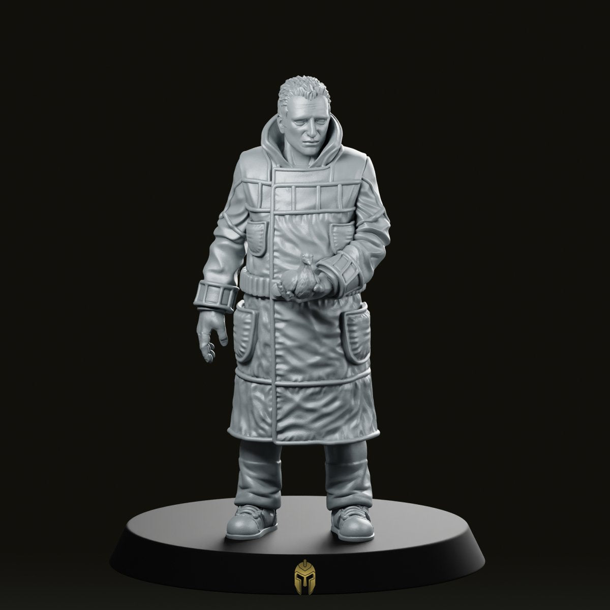 Nexus 6 Renegade Combat Replicant Miniature - Papsikels Miniatures - We Print Miniatures