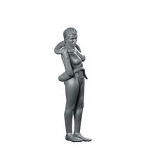 Nexus 6 Replicant Exotic Performer Miniature Snake - Papsikels Miniatures - We Print Miniatures