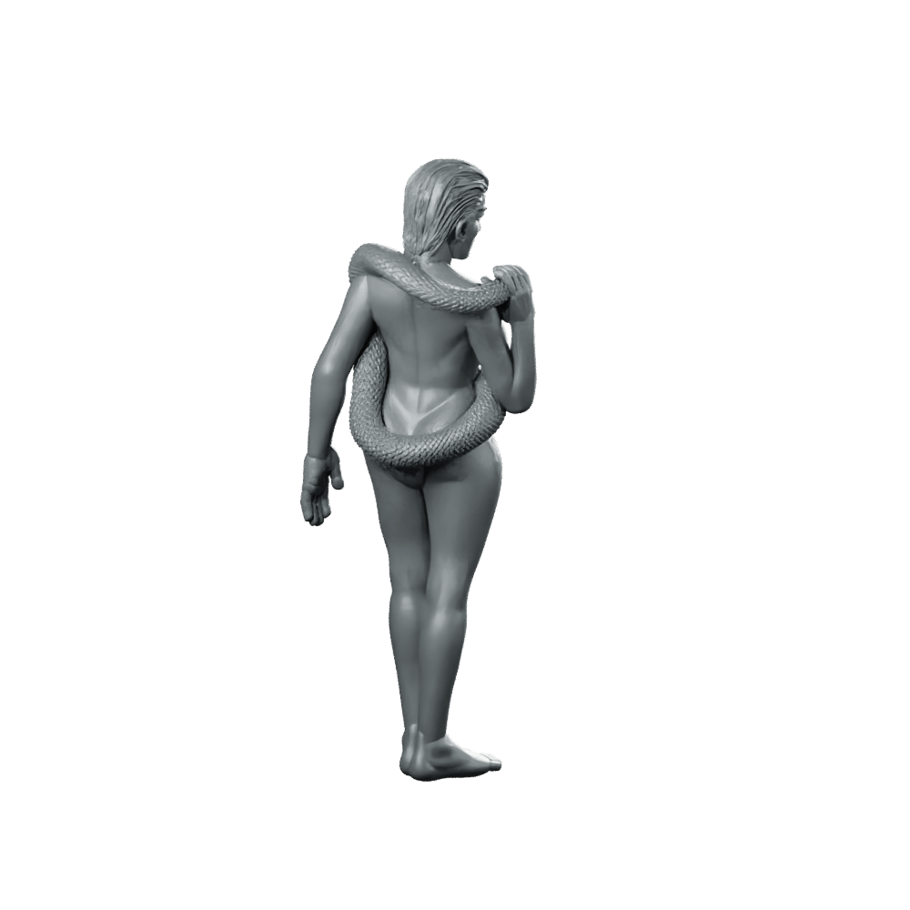 Nexus 6 Replicant Exotic Performer Miniature Snake - Papsikels Miniatures - We Print Miniatures