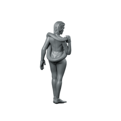Nexus 6 Replicant Exotic Performer Miniature Snake - Papsikels Miniatures - We Print Miniatures
