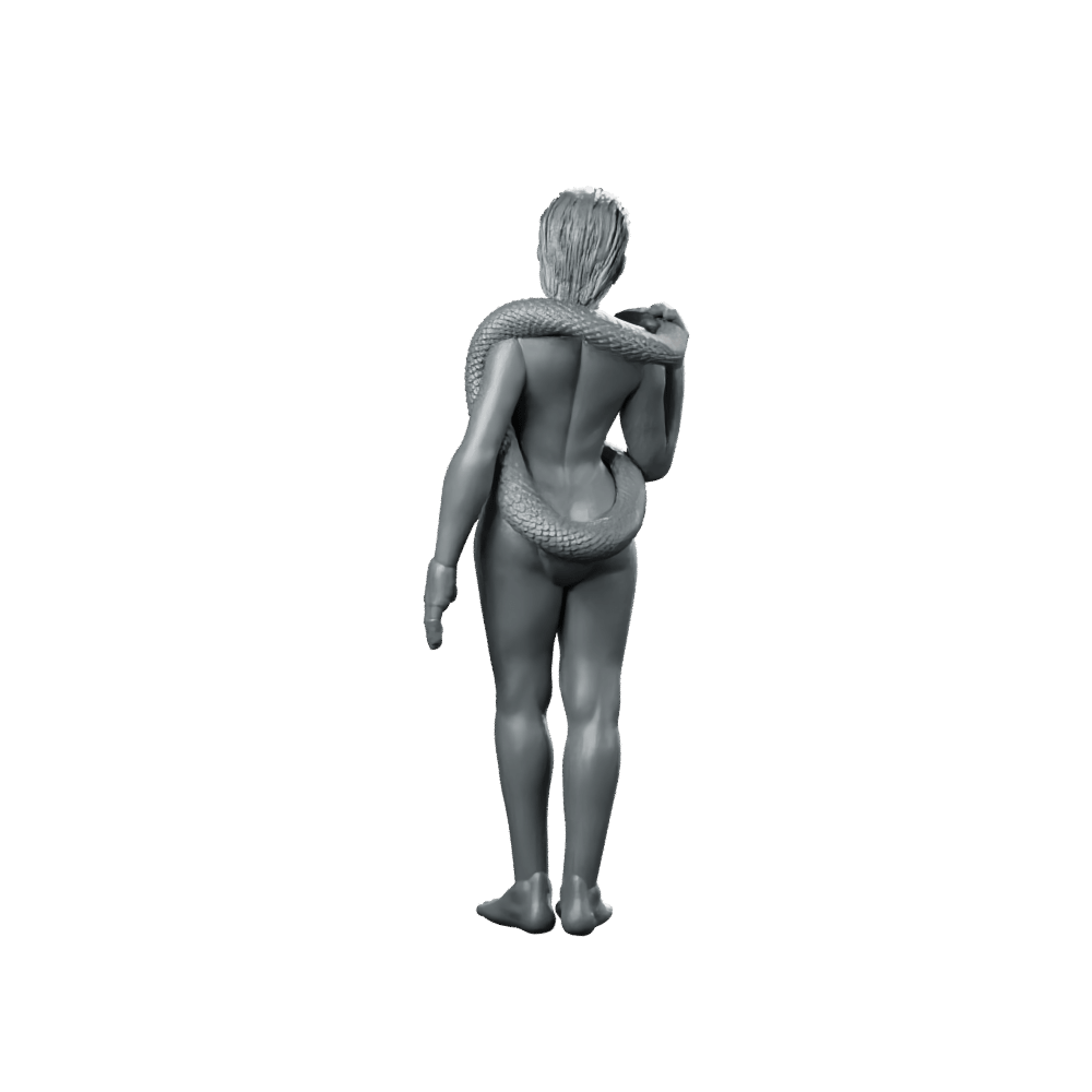 Nexus 6 Replicant Exotic Performer Miniature Snake - Papsikels Miniatures - We Print Miniatures