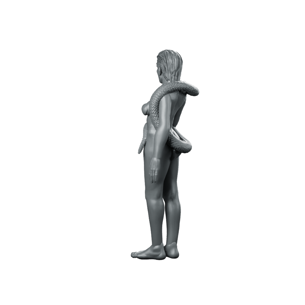 Nexus 6 Replicant Exotic Performer Miniature Snake - Papsikels Miniatures - We Print Miniatures