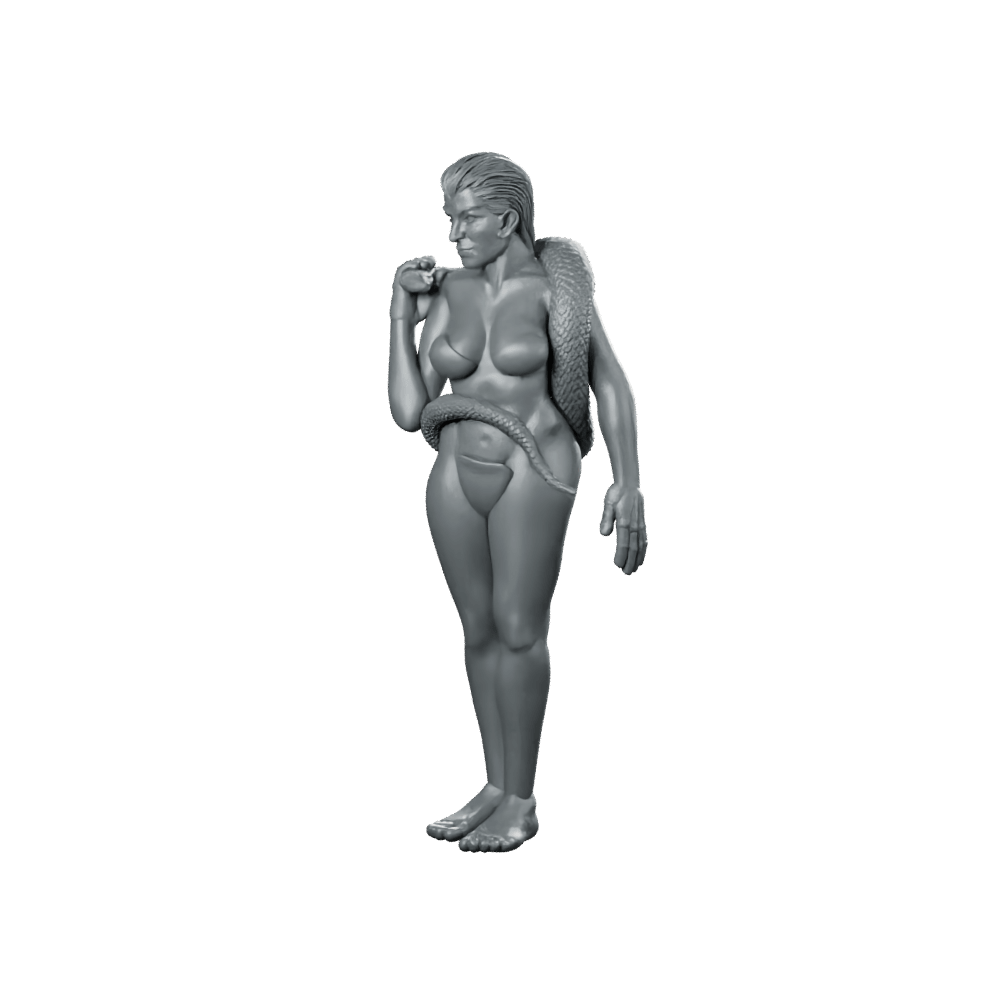 Nexus 6 Replicant Exotic Performer Miniature Snake - Papsikels Miniatures - We Print Miniatures