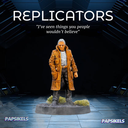 Nexus 6 Rogue Hijacker Replicant Miniature - Papsikels Miniatures - We Print Miniatures