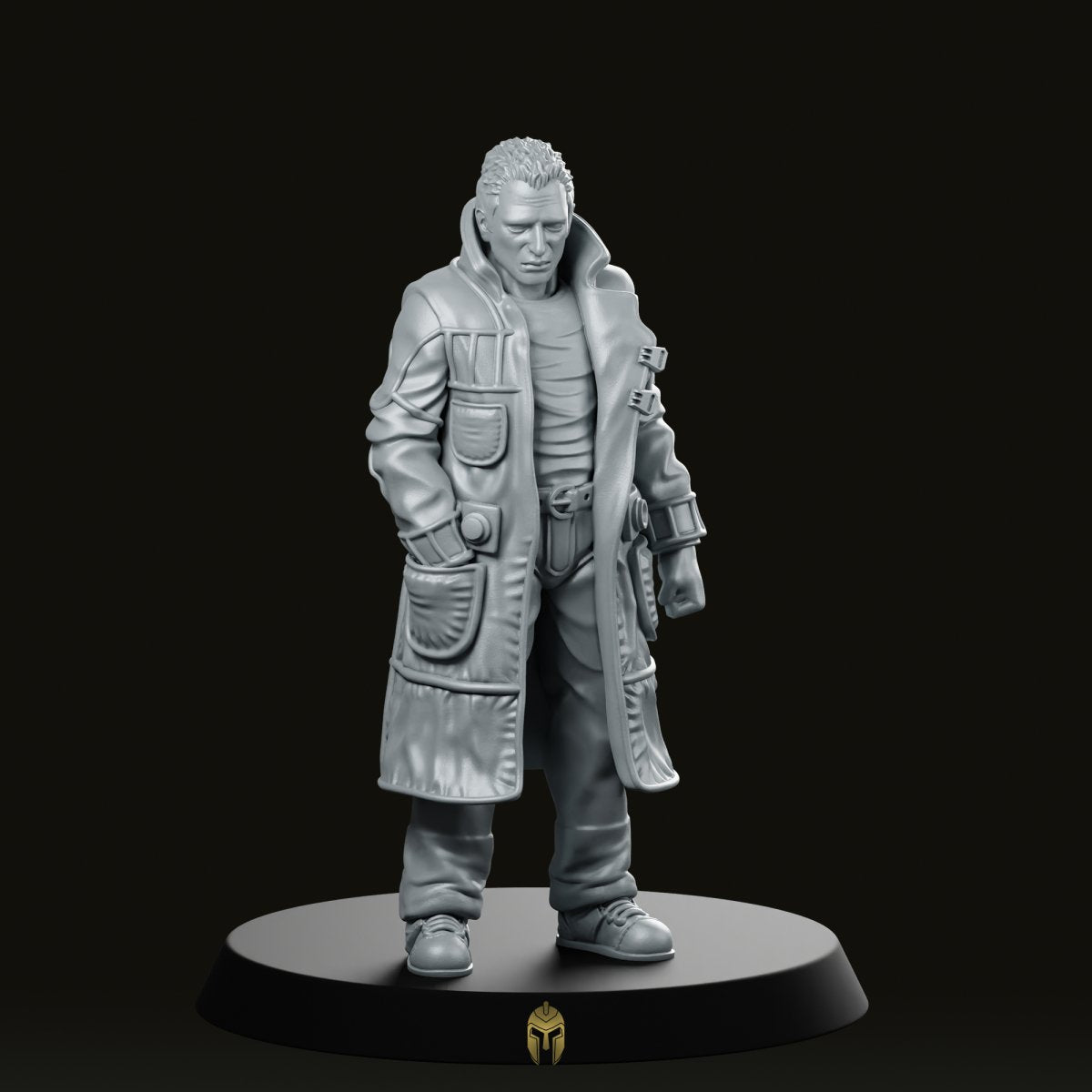 Nexus 6 Rogue Hijacker Replicant Miniature - Papsikels Miniatures - We Print Miniatures