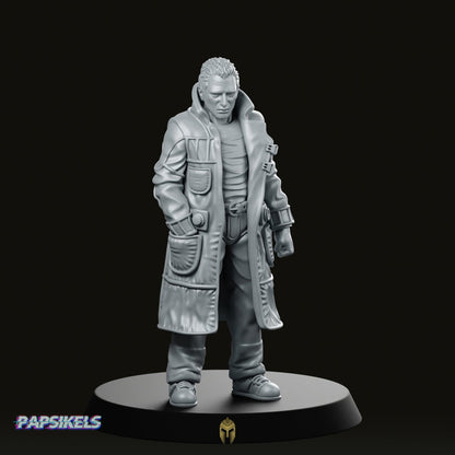 Nexus 6 Rogue Hijacker Replicant Miniature - Papsikels Miniatures - We Print Miniatures