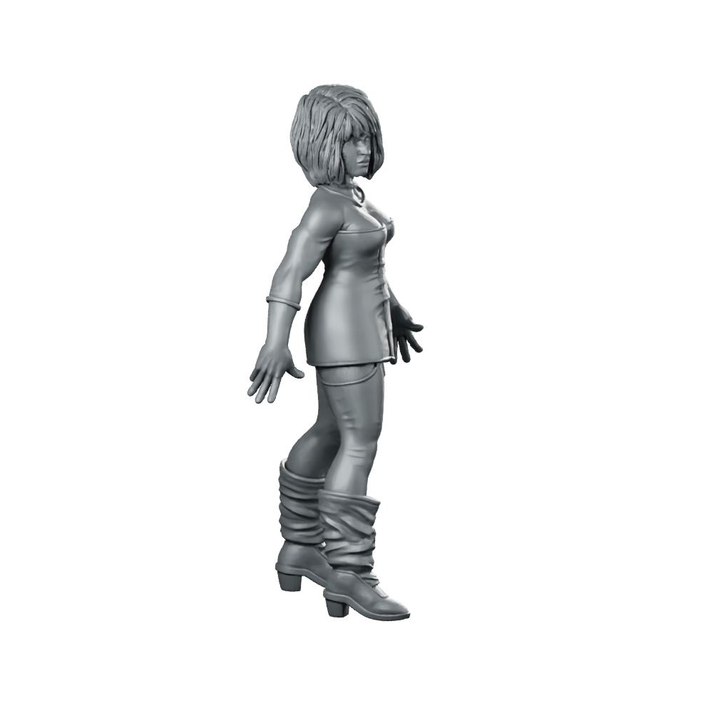 Nexus 6 Rogue Pleasure Replicant Miniature Cyberpunk Sci-Fi Miniature 360 Spin 02