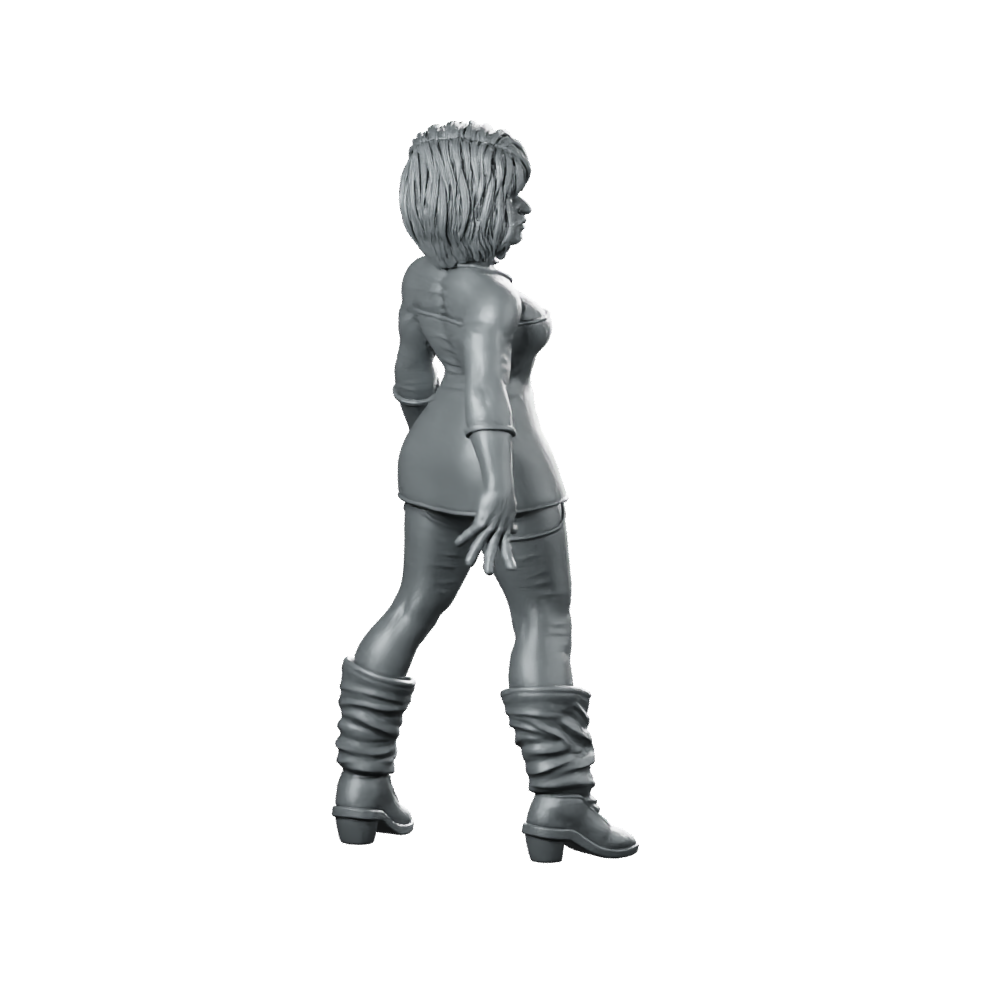 Nexus 6 Rogue Pleasure Replicant Miniature Cyberpunk Sci-Fi Miniature 360 Spin 03