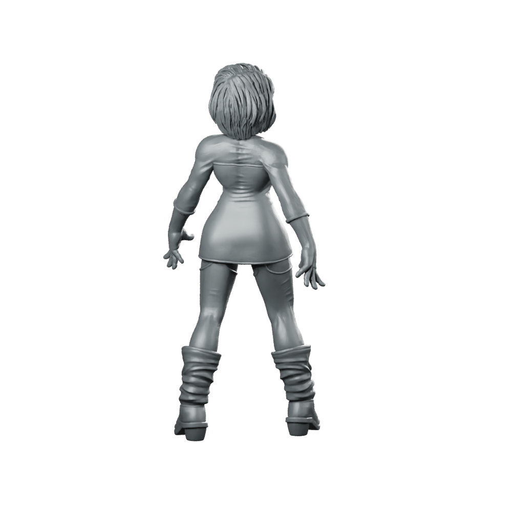 Nexus 6 Rogue Pleasure Replicant Miniature Cyberpunk Sci-Fi Miniature 360 Spin 04