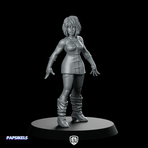 Nexus 6 Rogue Pleasure Replicant Miniature Cyberpunk Sci - Fi - Papsikels Miniatures - We Print Miniatures