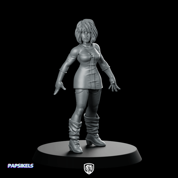 Nexus 6 Rogue Pleasure Replicant Miniature Cyberpunk Sci - Fi - Papsikels Miniatures - We Print Miniatures