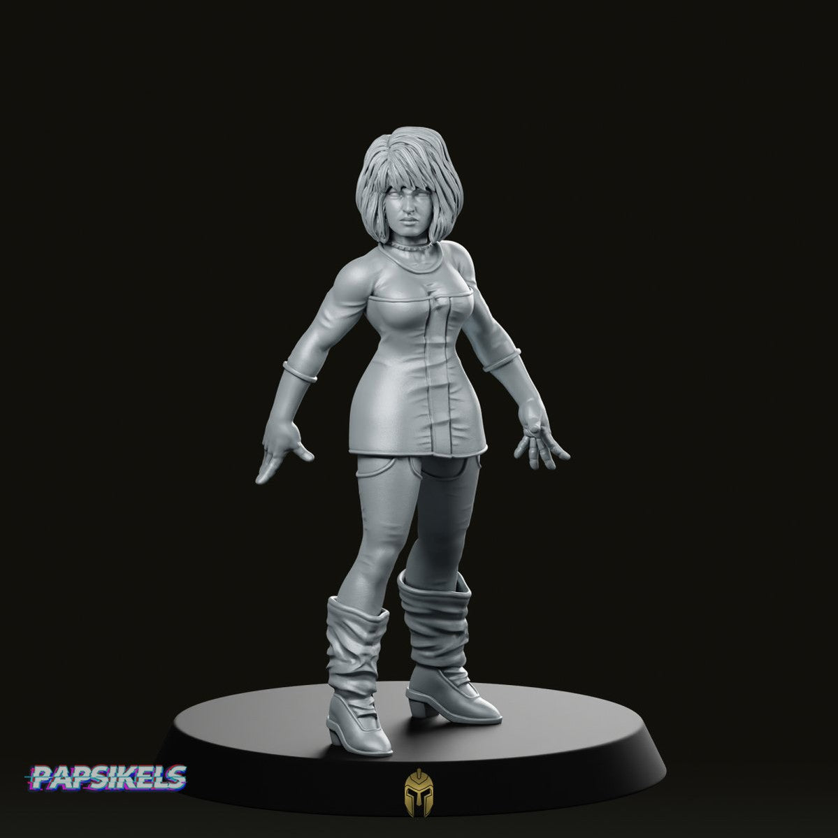 Nexus 6 Rogue Pleasure Replicant Miniature - Papsikels Miniatures - We Print Miniatures