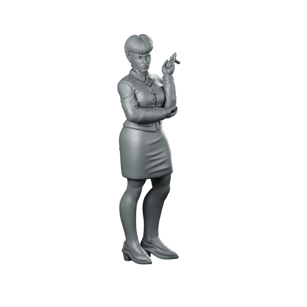 Nexus 7 Experimental Replicant 1 Miniature Cyberpunk Miniature 360 Spin 02