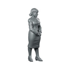 Nexus 7 Experimental Replicant 2 Miniature Cyberpunk Agent Miniature 360 Spin 02