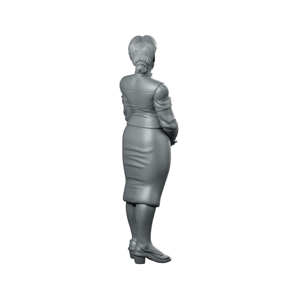 Nexus 7 Experimental Replicant 2 Miniature Cyberpunk Agent Miniature 360 Spin 04