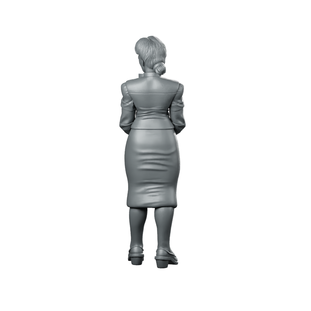 Nexus 7 Experimental Replicant 2 Miniature Cyberpunk Agent Miniature 360 Spin 05