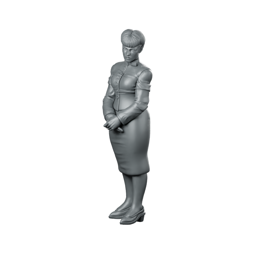 Nexus 7 Experimental Replicant 2 Miniature Cyberpunk Agent Miniature 360 Spin 08