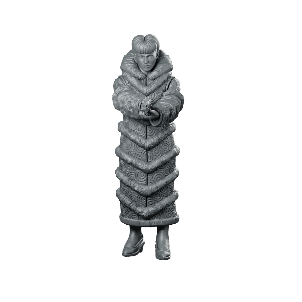 Nexus 7 Experimental Replicant 3 Miniature Pistol Operative Miniature 360 Spin 01