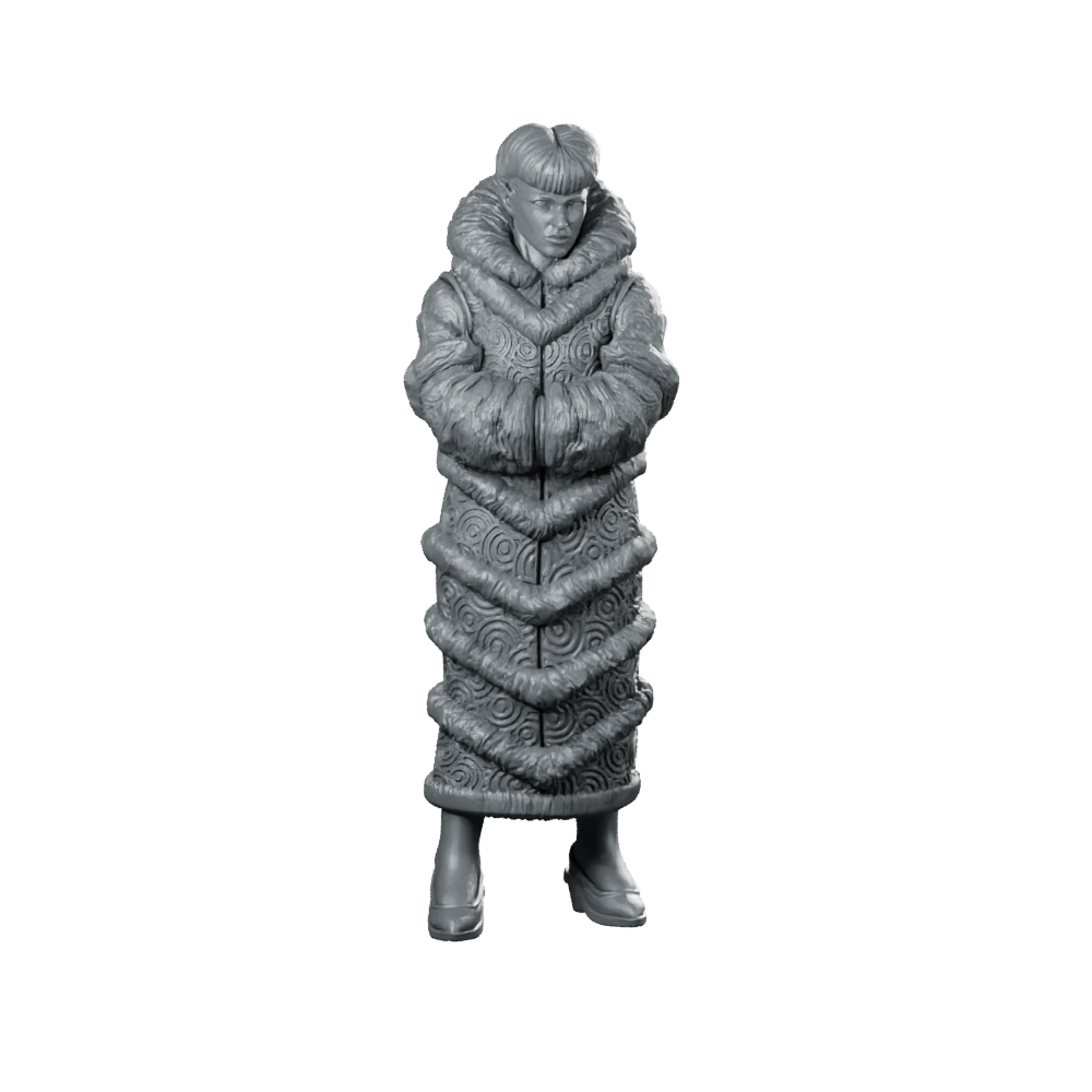 Nexus 7 Experimental Replicant 4 Miniature Fur-Coat Miniature 360 Spin 01