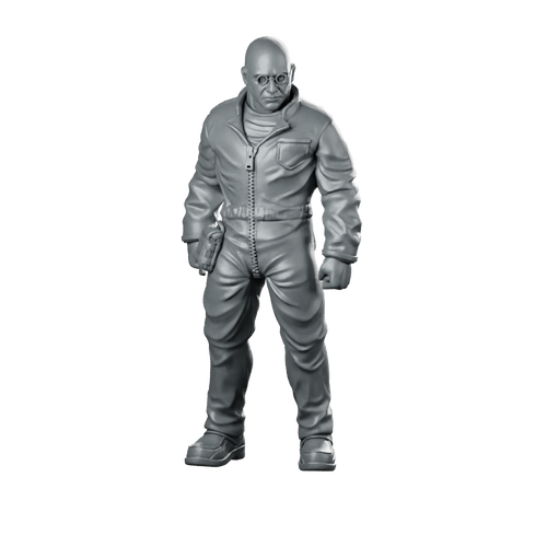 Nexus 8 Replicant Combat Medic Miniature Sci-Fi Miniature 360 Spin 01