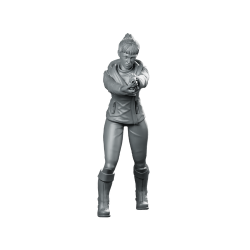 Nexus 9 Replicant Company Assassin Miniature Cyberpunk Operative Miniature 360 Spin 01