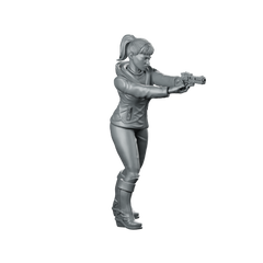 Nexus 9 Replicant Company Assassin Miniature Cyberpunk Operative Miniature 360 Spin 02