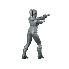 Nexus 9 Replicant Company Assassin Miniature Cyberpunk Operative Miniature 360 Spin 04