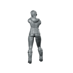 Nexus 9 Replicant Company Assassin Miniature Cyberpunk Operative Miniature 360 Spin 05