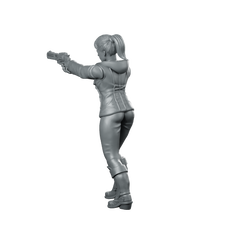 Nexus 9 Replicant Company Assassin Miniature Cyberpunk Operative Miniature 360 Spin 06