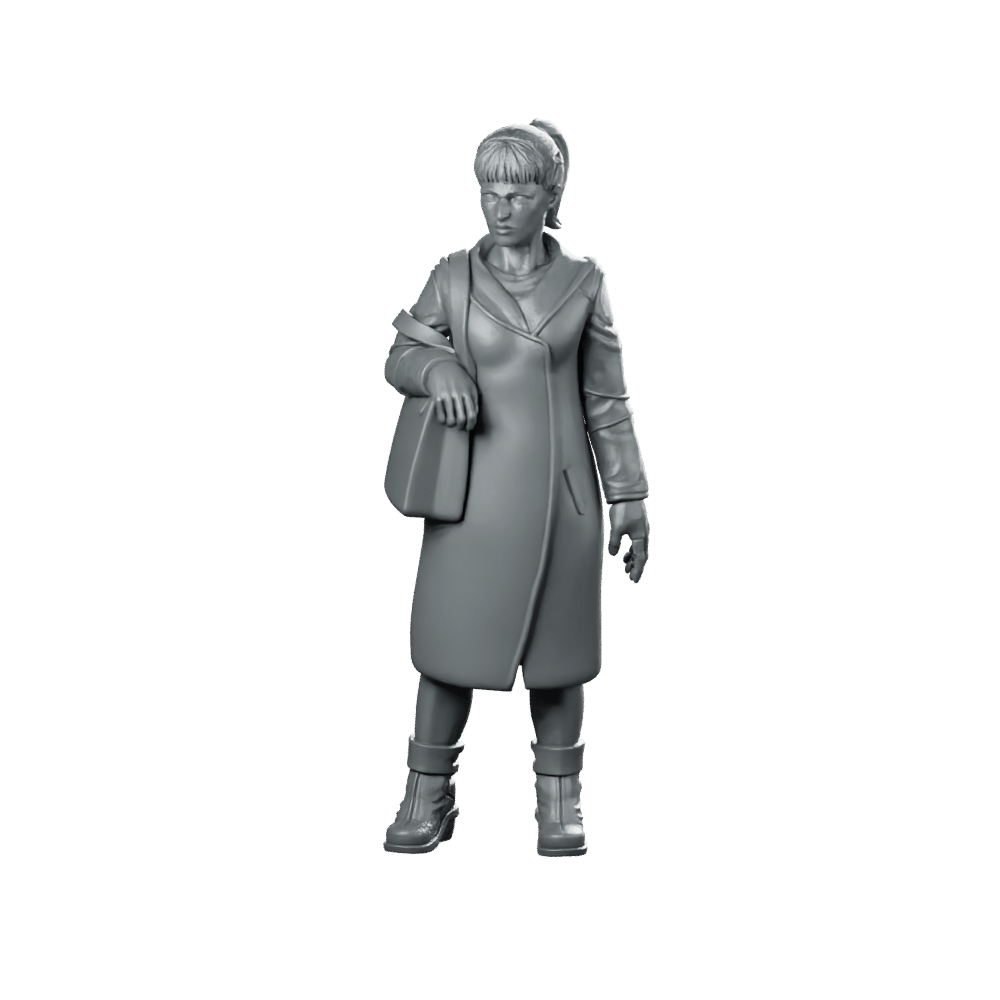 Nexus 9 Replicant Company Infiltrator Miniature Cyberpunk Spy - Papsikels Miniatures - We Print Miniatures